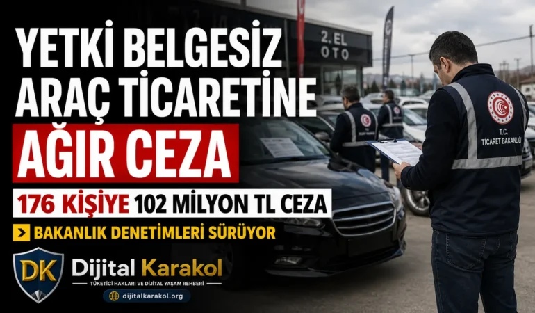 İkinci el araçta bunu yapan yandı: bakanlık 102 milyon tl ceza kesti