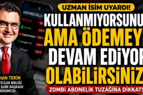 Tüketiciler birliği konya şube başkan yardımcısı ayhan tekin, kullanılmayan dijital aboneliklerin tüketicilere fark ettirmeden ödeme çıkarmaya devam edebileceği konusunda uyarıda bulunuyor.