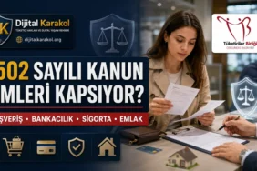 6502 sayılı tüketicinin korunması hakkında kanunun kapsadığı alışveriş, bankacılık, sigorta ve emlak işlemlerini anlatan manşet görseli