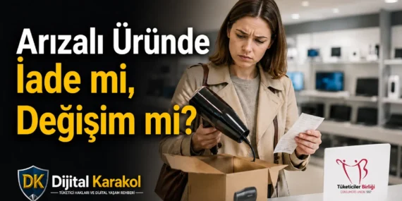 Servis “önce tamir” diyebilir mi? Arızalanan üründe seçim tüketicinin