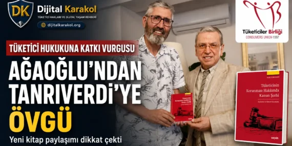Tüketici hakları mücadelesinde i̇ki önemli i̇sim: ağaoğlu’ndan tanrıverdi’ye övgü