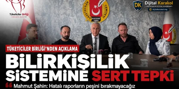 Tüketiciler birliği heyeti, kayseri gazeteciler cemiyeti’nde düzenlenen basın açıklamasında bilirkişilik sistemine ilişkin eleştirilerini ve taleplerini kamuoyuyla paylaştı.