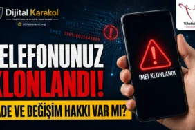 Imei klonlama uyarısı alan cep telefonunda iade ve değişim hakkını anlatan manşet görseli