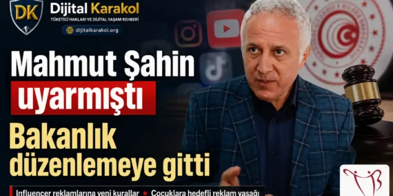 Mahmut şahin haftalar önce uyarmıştı, bakanlık influencer reklamlarına yeni kural getirdi