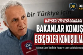 Tüketiciler birliği genel başkanı mahmut şahin, kayseri zirvesi sonrası i̇klim yasası ve tarım politikalarına yönelik eleştirilerde bulundu.