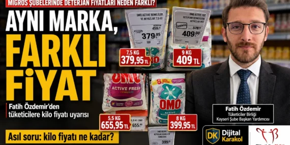 9 kilo 409 tl, 5,5 kilo 655,95 tl: fatih özdemir’den deterjan alırken kilo fiyatı uyarısı
