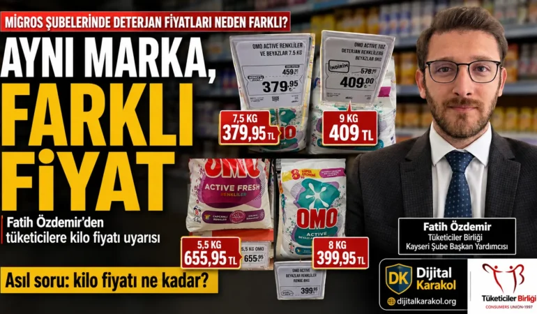 9 kilo 409 tl, 5,5 kilo 655,95 tl: fatih özdemir’den deterjan alırken kilo fiyatı uyarısı