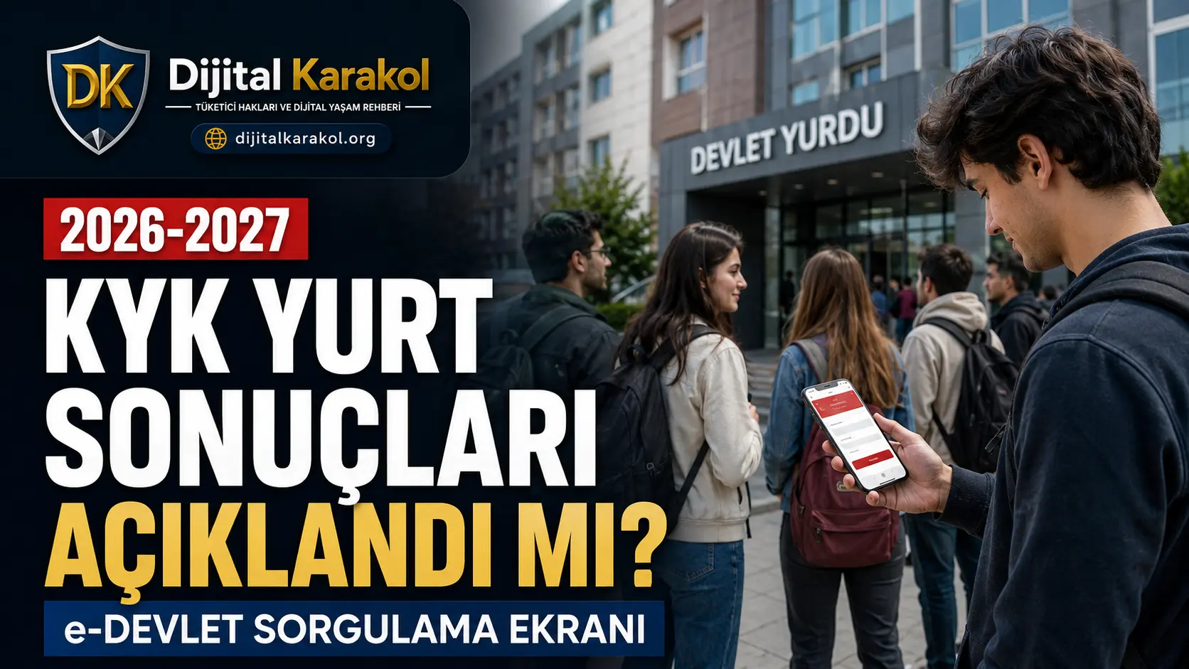 KYK yurt başvuruları sona erdi: Öğrencilerin beklediği sonuçlar nereden öğrenilecek?