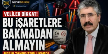 Tüketiciler birliği genel başkan vekili nesih tanrıverdi’den güvenli kırtasiye ürünleri için tse, ce ve etiket kontrolü uyarısı.