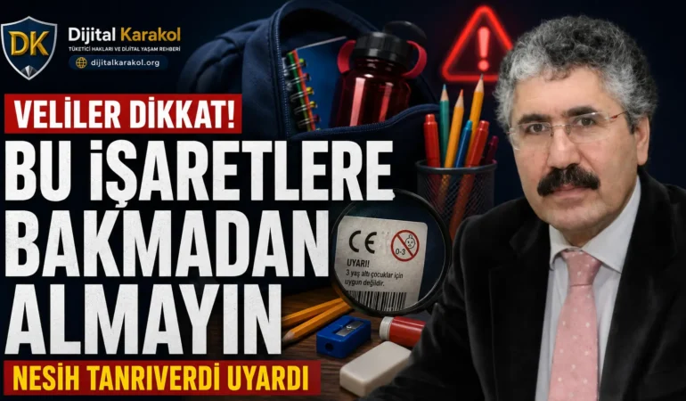 Güvenli kırtasiye ürünleri nasıl seçilir? Nesih tanrıverdi velileri uyardı